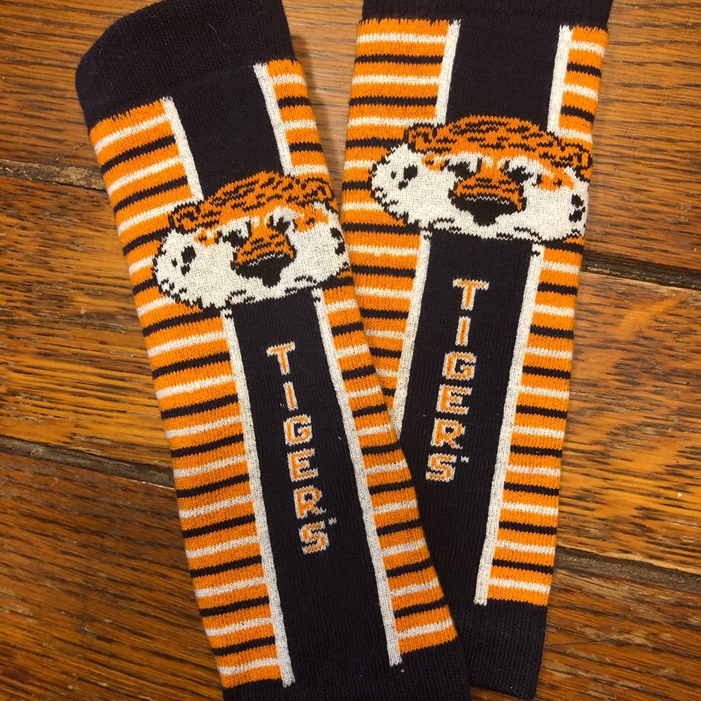 Auburn Tigers infant leg warmers. New, never worn.